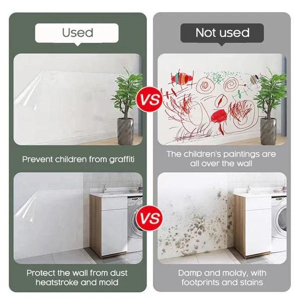 ✨ EverydayNest™ WallGuard – Transparent Electrostatic Protection Film ✨ BUY 1 GET 1 FREE