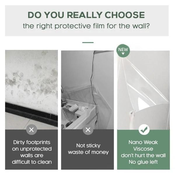 ✨ EverydayNest™ WallGuard – Transparent Electrostatic Protection Film ✨ BUY 1 GET 1 FREE