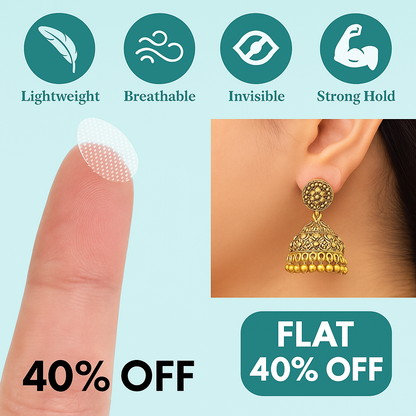 Premium Earlobe Support Patches (100 PCS)