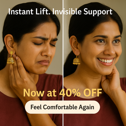 Premium Earlobe Support Patches (100 PCS)