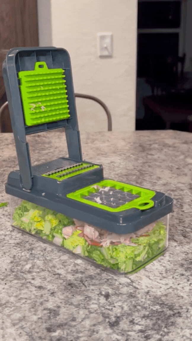KitchenMaster™ 15-in-1 Premium Veg & Onion Chopper