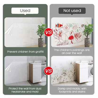 ✨ EverydayNest™ WallGuard – Transparent Electrostatic Protection Film ✨ BUY 1 GET 1 FREE