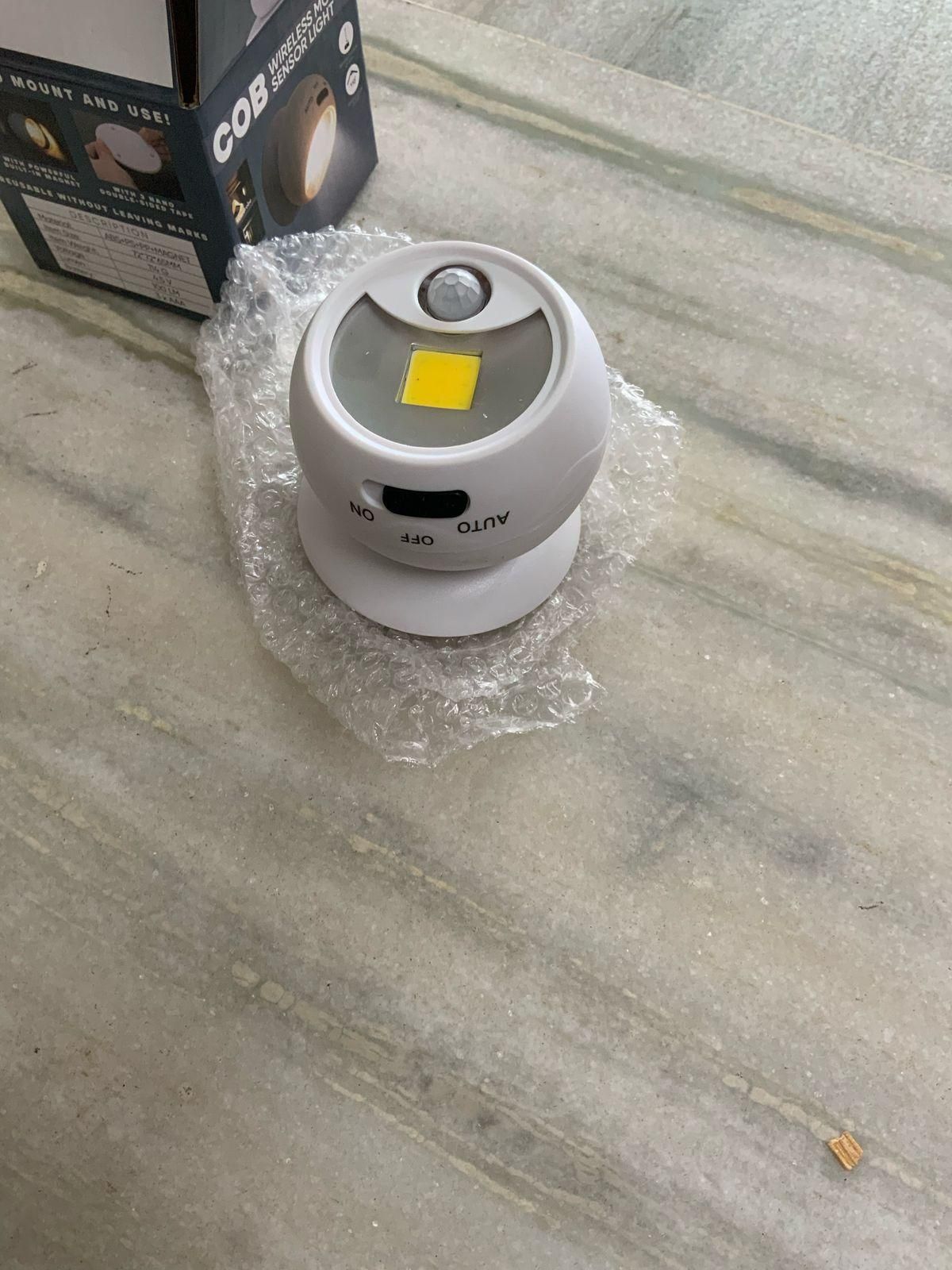 ✨ LumiGlow™ – Smart COB Motion Sensor Light