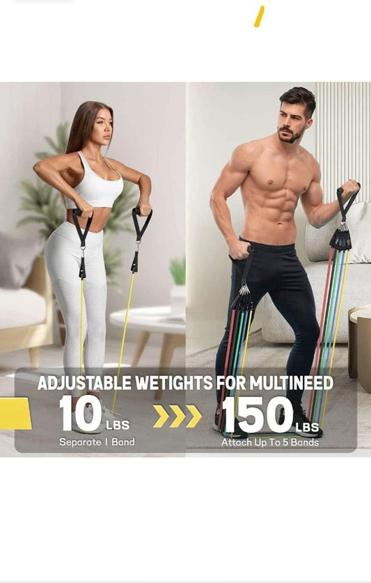ResistancePro — Heavy Workout Resistance Band Set