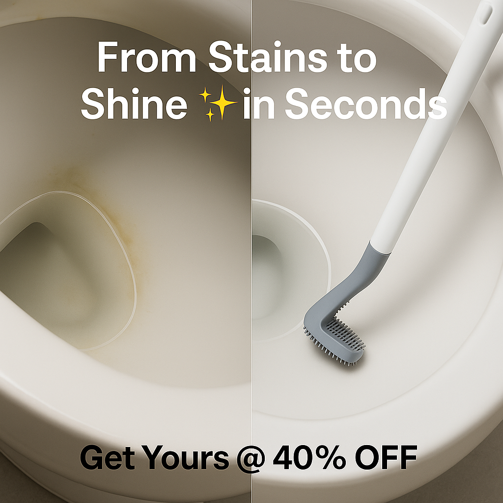 Everyday Nest — Golf-Size Toilet Brush 🚽✨