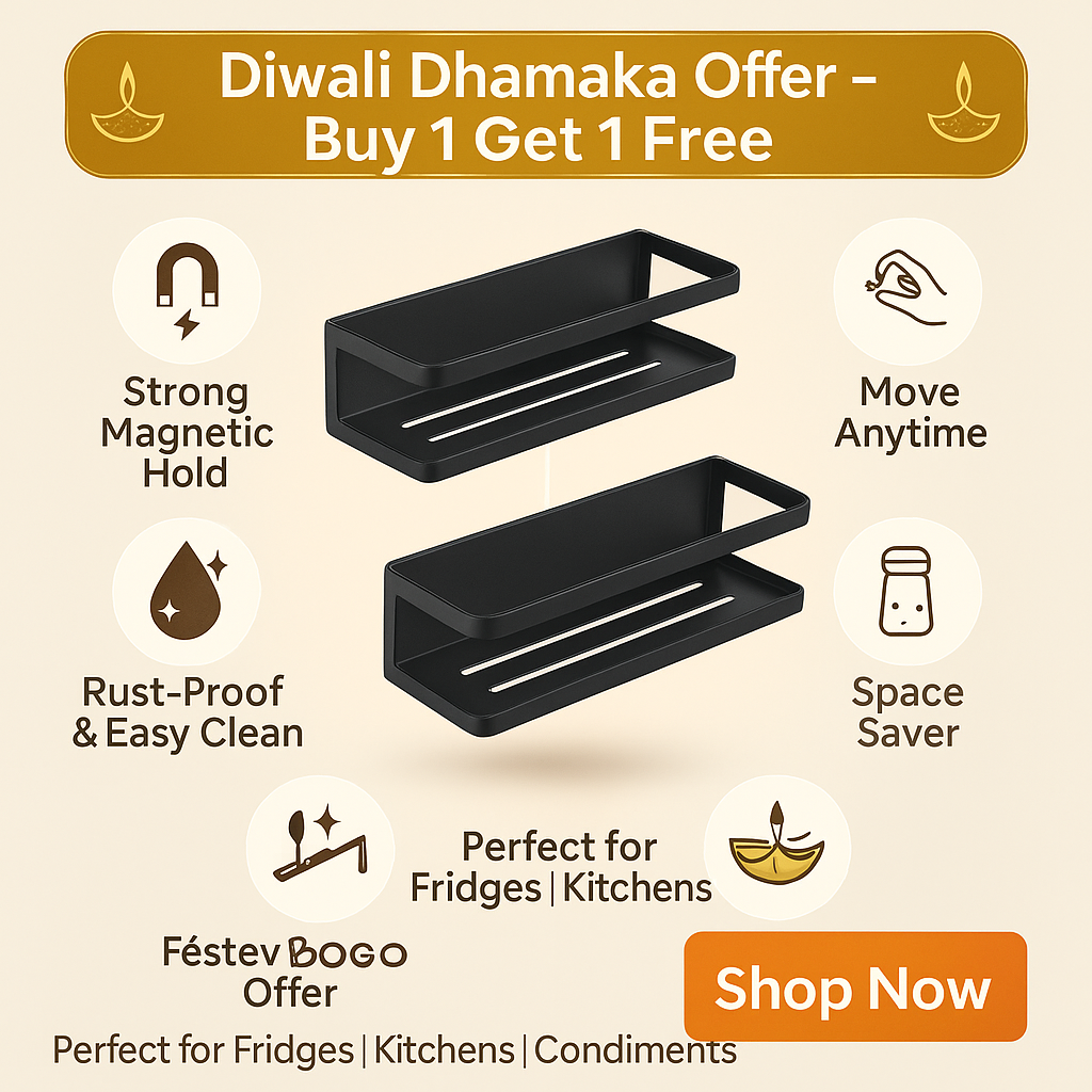 MagnaRack™ — Premium Magnetic Rack (Set of 2) |  Buy 1 Get 1 FREE 🎁